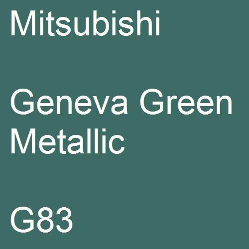 Mitsubishi, Geneva Green Metallic, G83.